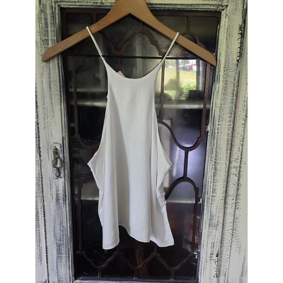 Anthropologie Sunday in Brooklyn White Asymmetrical Cami - New - Medium - Picture 6 of 6